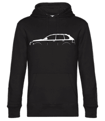 'Porsche Cayenne S 955' Silhouette · Men’s Standard Hoodie