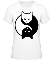 Yin Yang Cat · Women's Basic T-Shirt