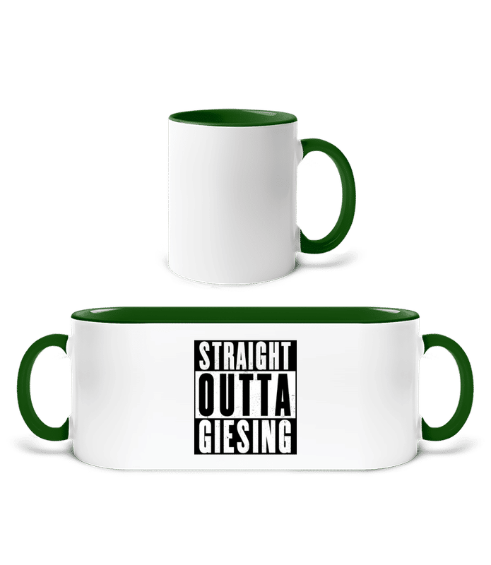 Weiß / Flaschengrün