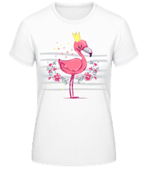 Königlicher Flamingo · Frauen Basic T-Shirt