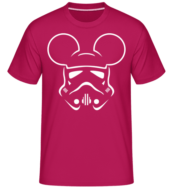 Preview: Trooper Mouse - Shirtinator Men's T-Shirt - Magenta - Front