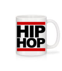 Hip Hop Logo - Mug - White - Front