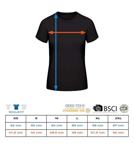 Aperçu: Star Wars - The Clone Wars - Wrecker Bad Batch Badge - Femme T-shirt - Tableau des tailles