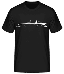 'Porsche 911 Targa Whale.' Silhouette · Männer Basic T-Shirt