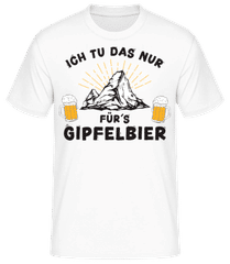 Gipfelbier · Männer Basic T-Shirt