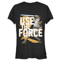 Star Wars - Luke Skywalker Force Stack Luke - Frauen T-Shirt - Schwarz - Vorne
