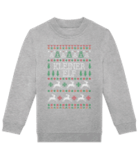 Kleiner Elf - Kinder Standard Pullover - Grau meliert - Vorne