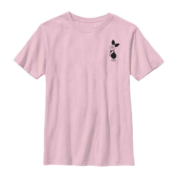 Aperçu: Disney Classics - Winnie l'ourson - Prasátko Vintage Line - Enfant T-shirt - Rose - Devant Aperçu: Disney Classics - Winnie l'ourson - Prasátko Vintage Line - Enfant T-shirt - Rose - Devant
