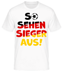 So Sehen Sieger Aus · Männer Basic T-Shirt