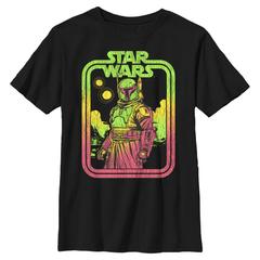 Star Wars - Book of Boba Fett - Boba Fett Boba Retro - Kids T-Shirt