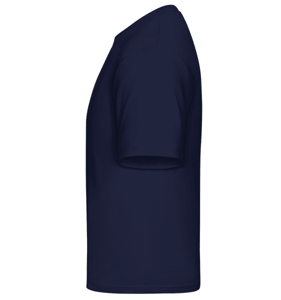 Aperçu: Boule De Bowling -  T-Shirt Shirtinator homme - Bleu marine - Gauche