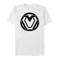 Marvel - Black Panther Wakanda Forever - Iron Heart Heart Reactor - Männer T-Shirt - Weiß - Vorne
