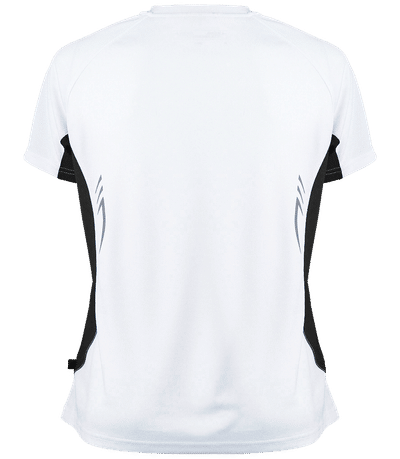 Women's Jersey - White / Black - Back