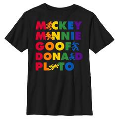 Disney Classics - Micky Maus - Gruppe Prideful Friends - Gay Pride - Kinder T-Shirt