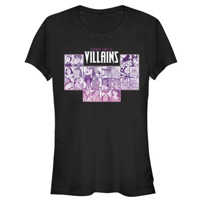 Disney Villains - Skupina Periodic Villains - Women's T-Shirt - Black - Front