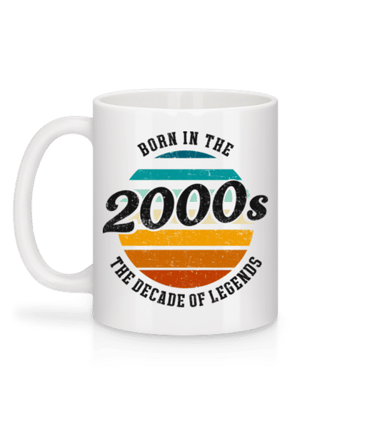 Aperçu: 2000 The Decade Of Legends - Mug en céramique blanc - Blanc - Derrière