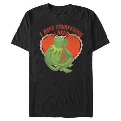 Disney Classics - Muppets - Kermit I Have Everything - Men's T-Shirt - Black - Front