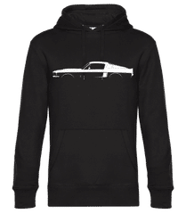 'Ford Shelby GT500 (1967)' Silhouette · Männer Standard Hoodie