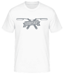 Barbershop Logo · Camiseta básica para hombre