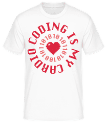 Coding Is My Cardio · Männer Basic T-Shirt