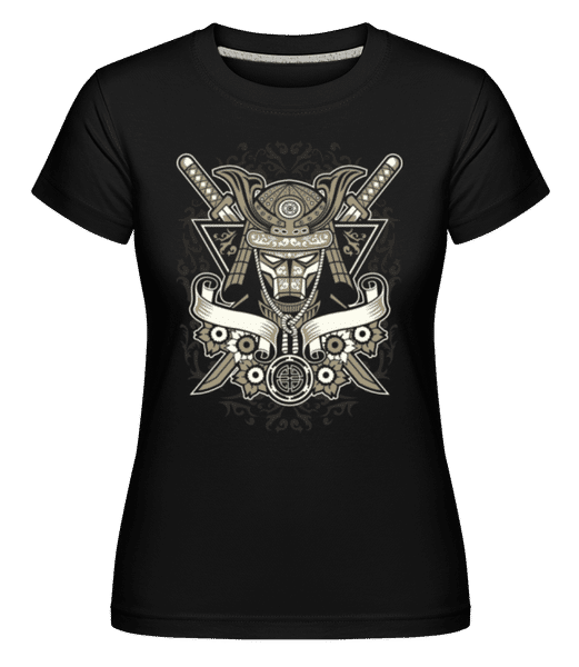 Aperçu: Samurai -  T-shirt Shirtinator femme - Noir - Devant