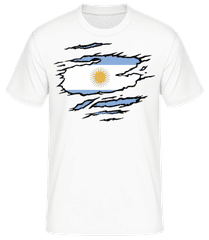 Drapeau mûré Argentine · T-shirt standard Homme