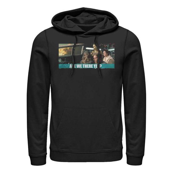 Aperçu: Star Wars - Skupina Are We There Yet - Unisex Sweat à capuche - Noir - Devant