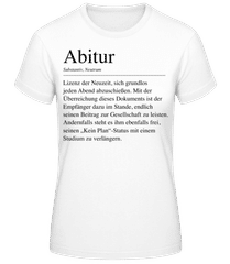 Abi Duden · Frauen Basic T-Shirt
