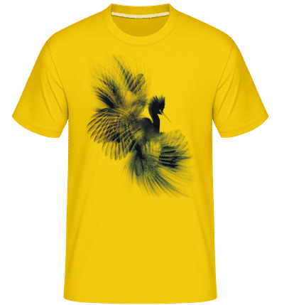 Fantasy Bird -  Shirtinator Men's T-Shirt - Golden yellow - Front