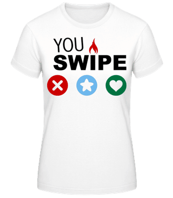 Your Choice - Women's B&C T-Shirt - White - Front
