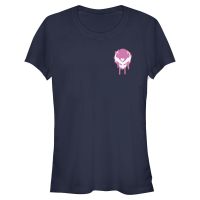 Marvel - Spider-Gwen Venomized Pink Badge - Mujeres Camiseta - Marino - delante