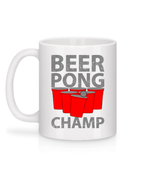 Vorschau: Beer Pong Champ - Tasse - Weiß - Hinten