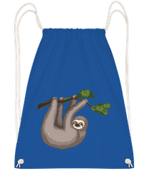 Sloth Hanging on Branch Gray · Gym bag