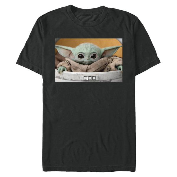 Aperçu: Star Wars - The Mandalorian - The Child Child In Box - Homme T-shirt - Noir - Devant