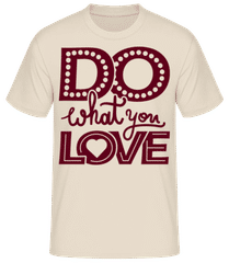 Do What You Love Dark Red · T-shirt standard Homme