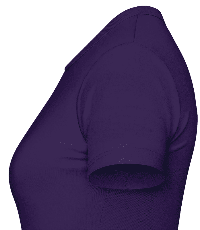 Preview: Star Wars - The Force Awakens - Porg Love - Valentine's Day - Women's T-Shirt - Purple - Left