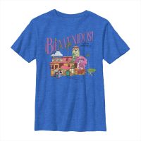 Disney - Encanto - Skupina Destination Casa - Enfant T-shirt - Bleu royal chiné - Devant