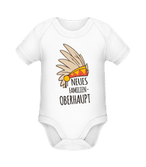 Neues Familien-Oberhaupt · Baby Bio Strampler