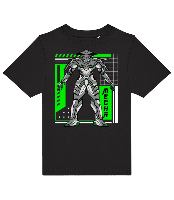 Preview: Samurai Mecha - Kids B&C T-Shirt - Black - Front