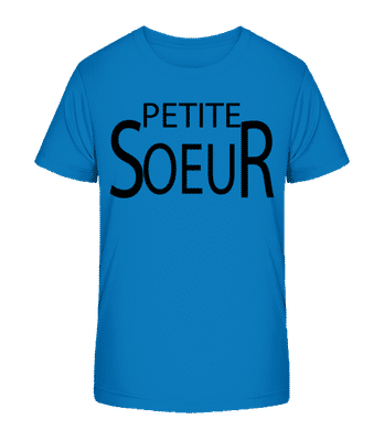 Petite  Sœur - T-shirt bio Enfant Stanley Stella 2.0 - Bleu royal - Devant