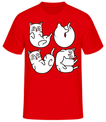 Katzen Liebe · Männer Basic T-Shirt