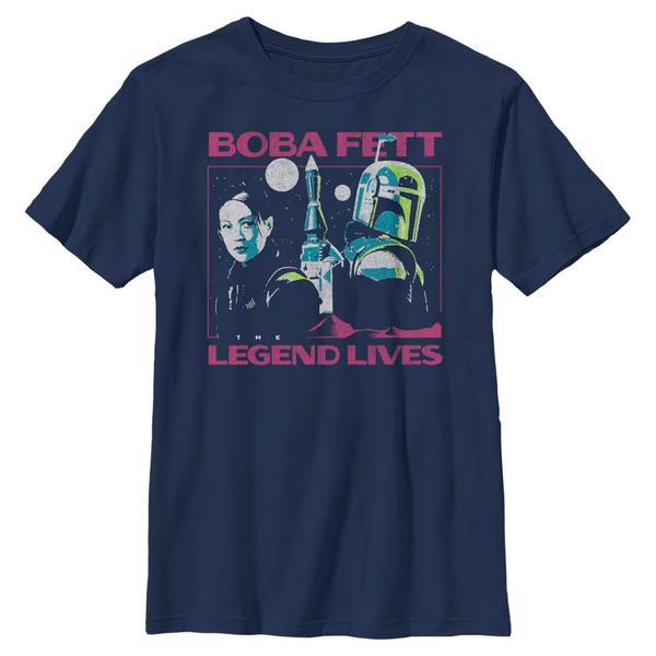 Star Wars - Book of Boba Fett - Boba Fett Legend Lives - Enfant T-shirt