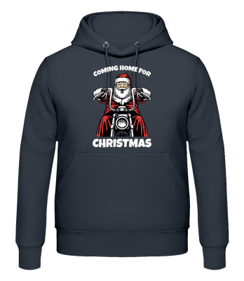 Coming Home For Christmas - Men's Hoodie - Anthracite - Front