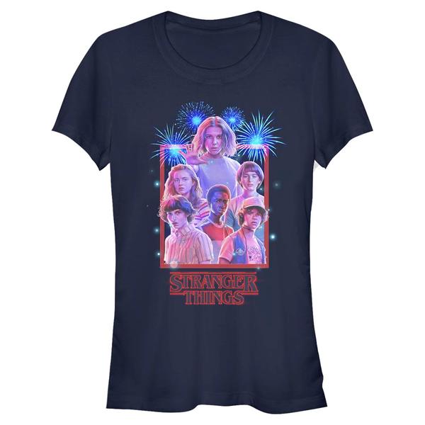 Netflix - Stranger Things - Photo de groupe Stranger Box - Femme T-shirt