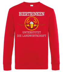 Bier Trinken Landwirtschaft · Männer Standard Pullover