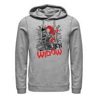 Marvel - Black Widow - Black Widow Tone - Unisex Sweat à capuche - Gris chiné - Devant