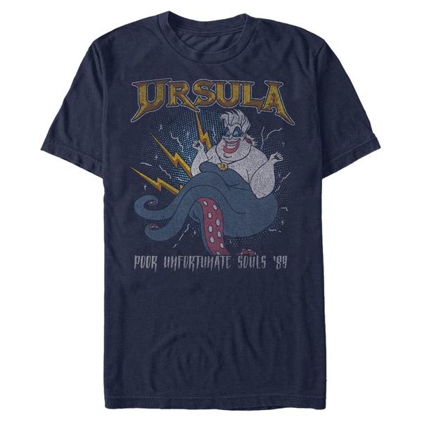 Aperçu: Disney - Ariel La Petite Sirène - Ursula The Unfortunate - Homme T-shirt - Bleu marine - Devant