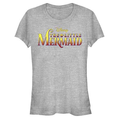 Disney Princesses - Logo Little Mermaid - Women's T-Shirt - Heather grey - Front