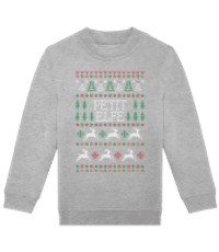 Petit Elfe - Sweat-shirt standard pour enfant - Gris chiné - Devant