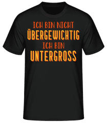 Ich Bin Nicht Übergewichtig · Männer Basic T-Shirt